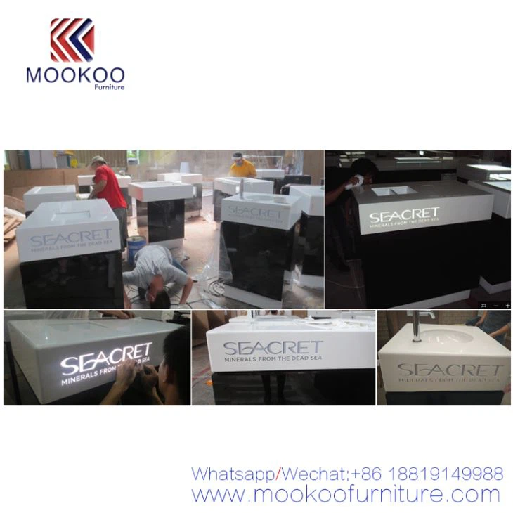 Cosmetics Shop Counter