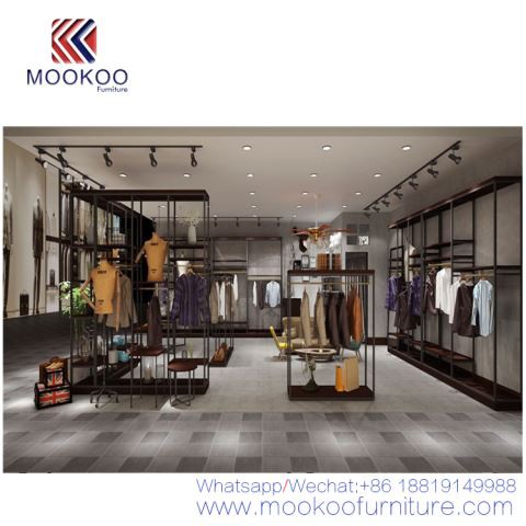 Zobrazování obchodu s oblečením