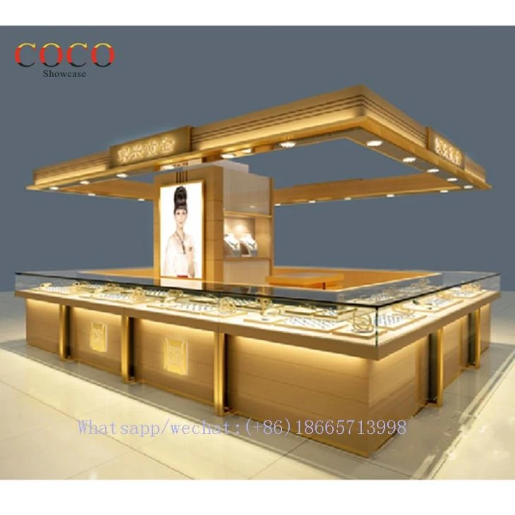 Luxury Counter For Jewellery Kiosk