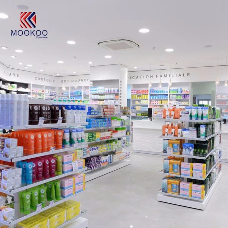 Pharmacy Shop Display Shelves