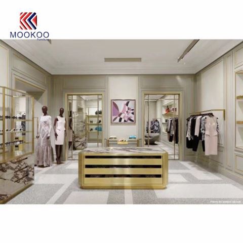 Oděvní regály Maloobchodní závěsný kov