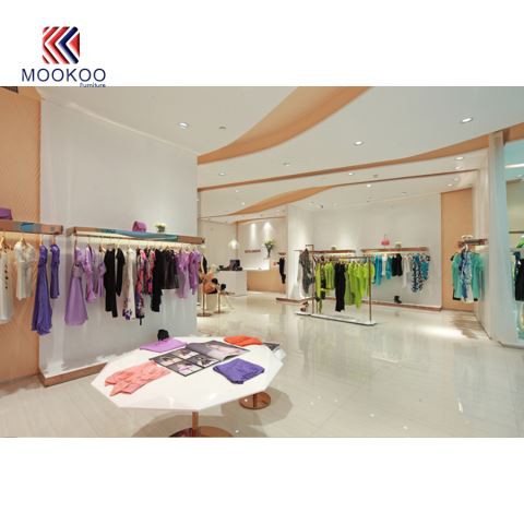 Elegantní design maloobchodního obchodu pro obchod s oblečením od ČÍNA MOOKOO