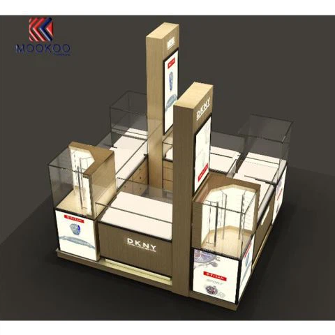 Kiosek displeje hodinek