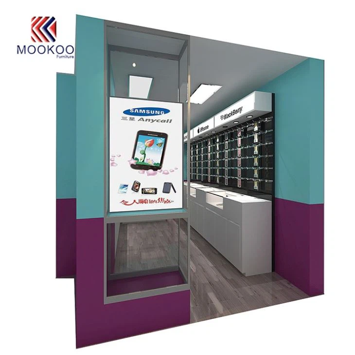 3D Design Phone Shop Furniture