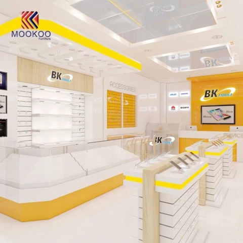 Dodavatel nábytku pro obchod s telefonem