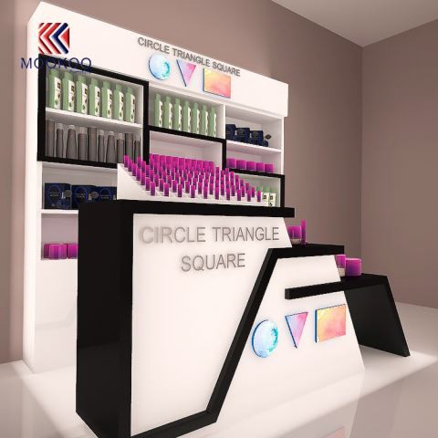 Nový design kosmetický showcase