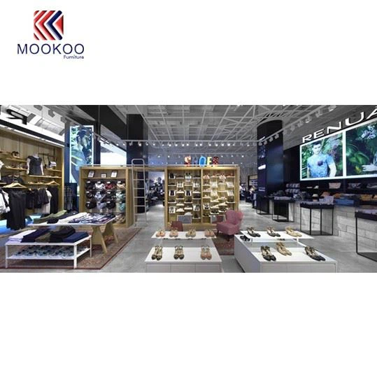 Wooden Garment Rack Display